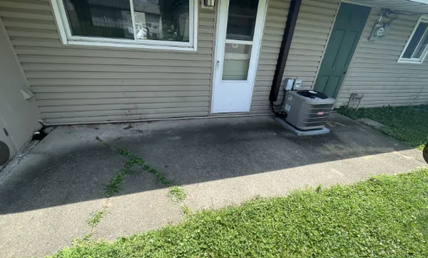 Exterior house before painting